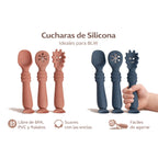 Set de Cubiertos Silicona