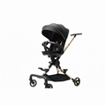 Coche Bebé 360° Plegable con Arnés 5 Puntos