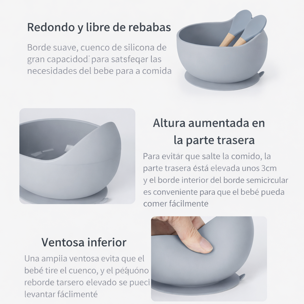 Bowl con set de 2 cubiertos