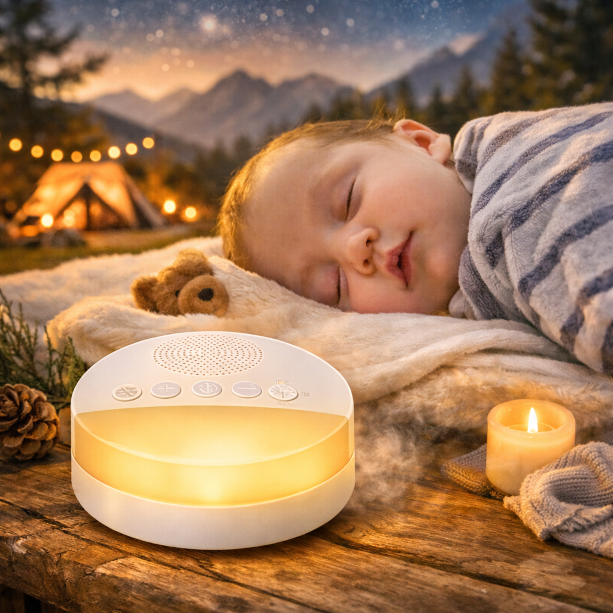 Maquina ruido blanco portatil